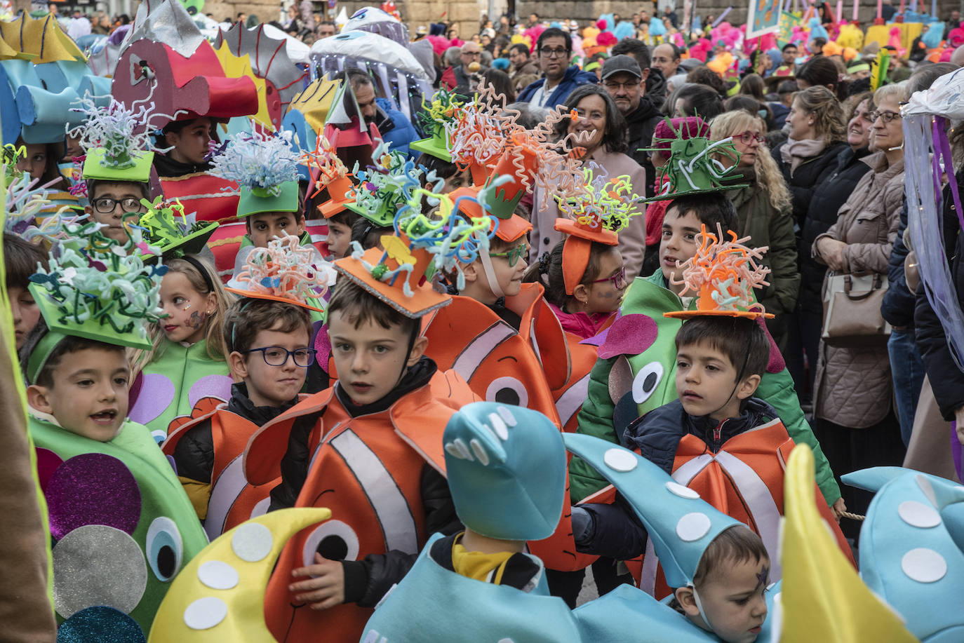 El carnaval infantil de Segovia, en imágenes