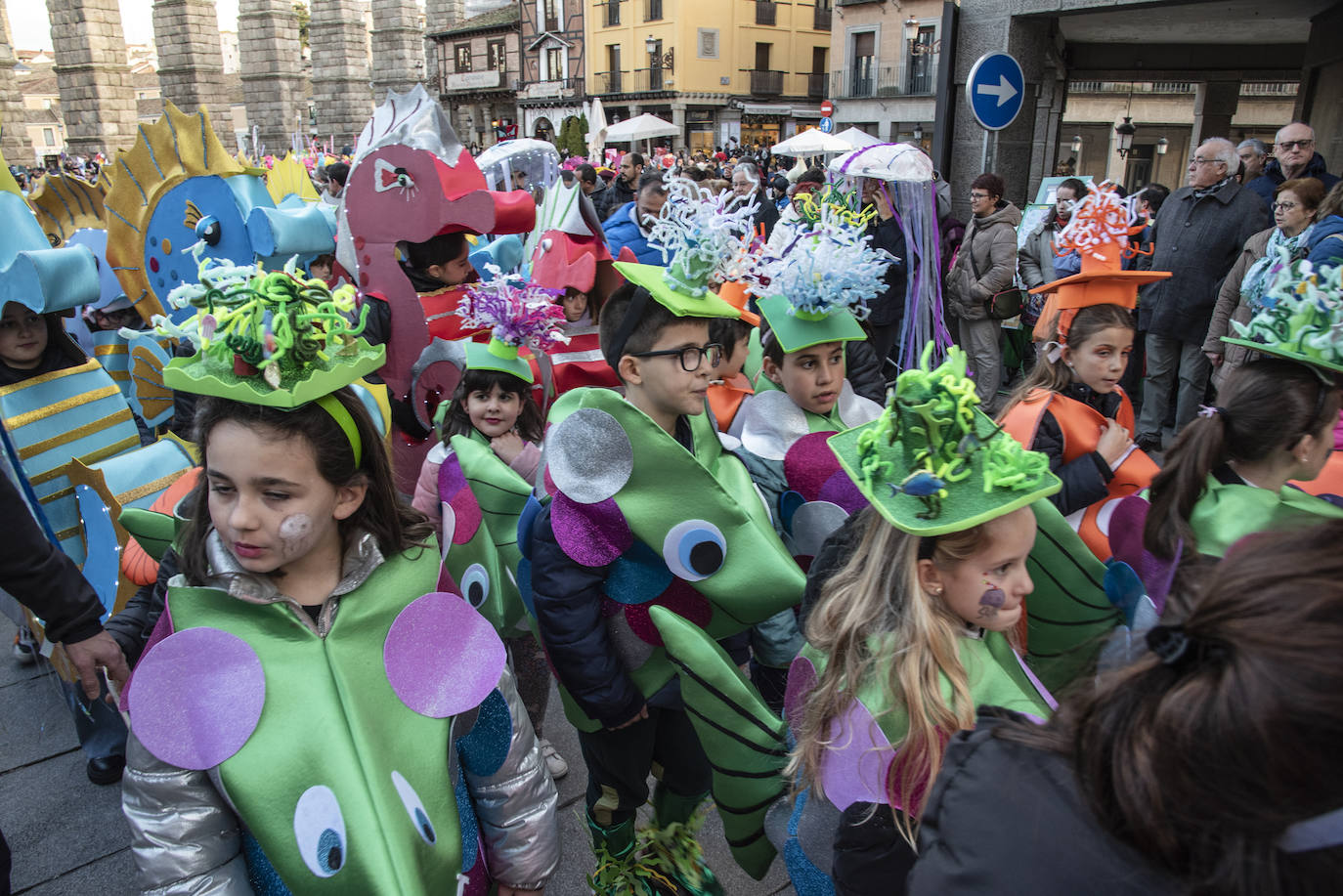 El carnaval infantil de Segovia, en imágenes