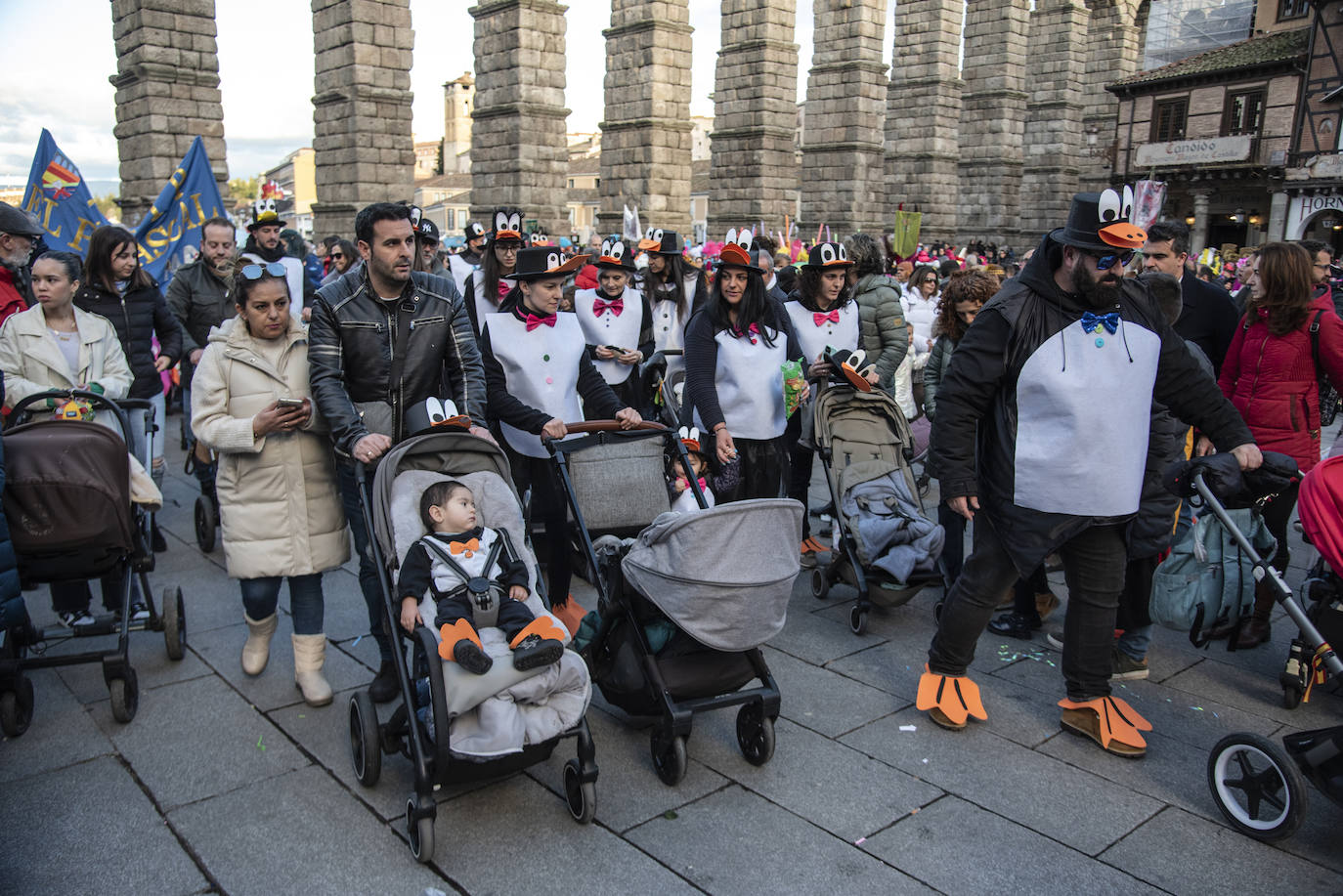 El carnaval infantil de Segovia, en imágenes