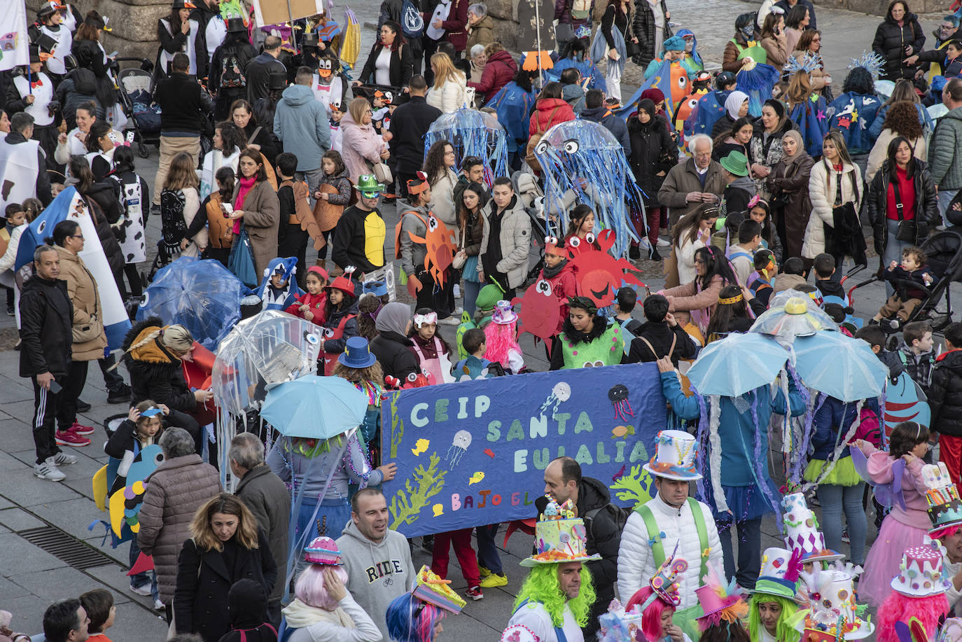 El carnaval infantil de Segovia, en imágenes