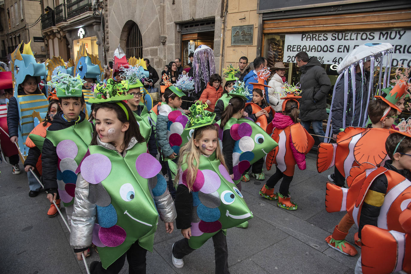 El carnaval infantil de Segovia, en imágenes