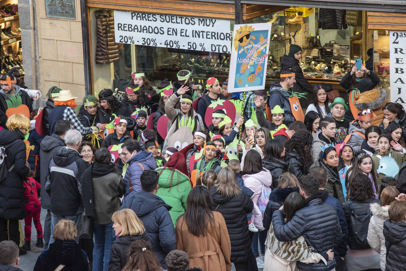 El carnaval infantil de Segovia, en imágenes