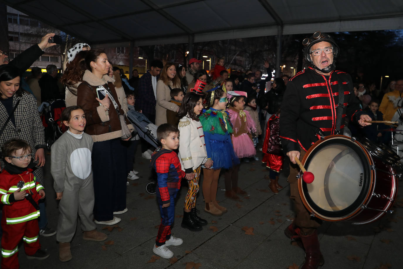 Los monstruos invaden Palencia el lunes de Carnaval