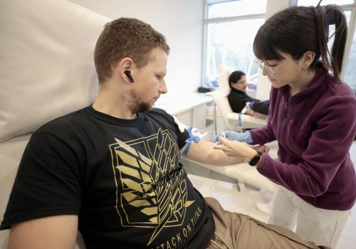 Donantes en el Centro de Hemoterapia y Hemodonación de Castilla y León