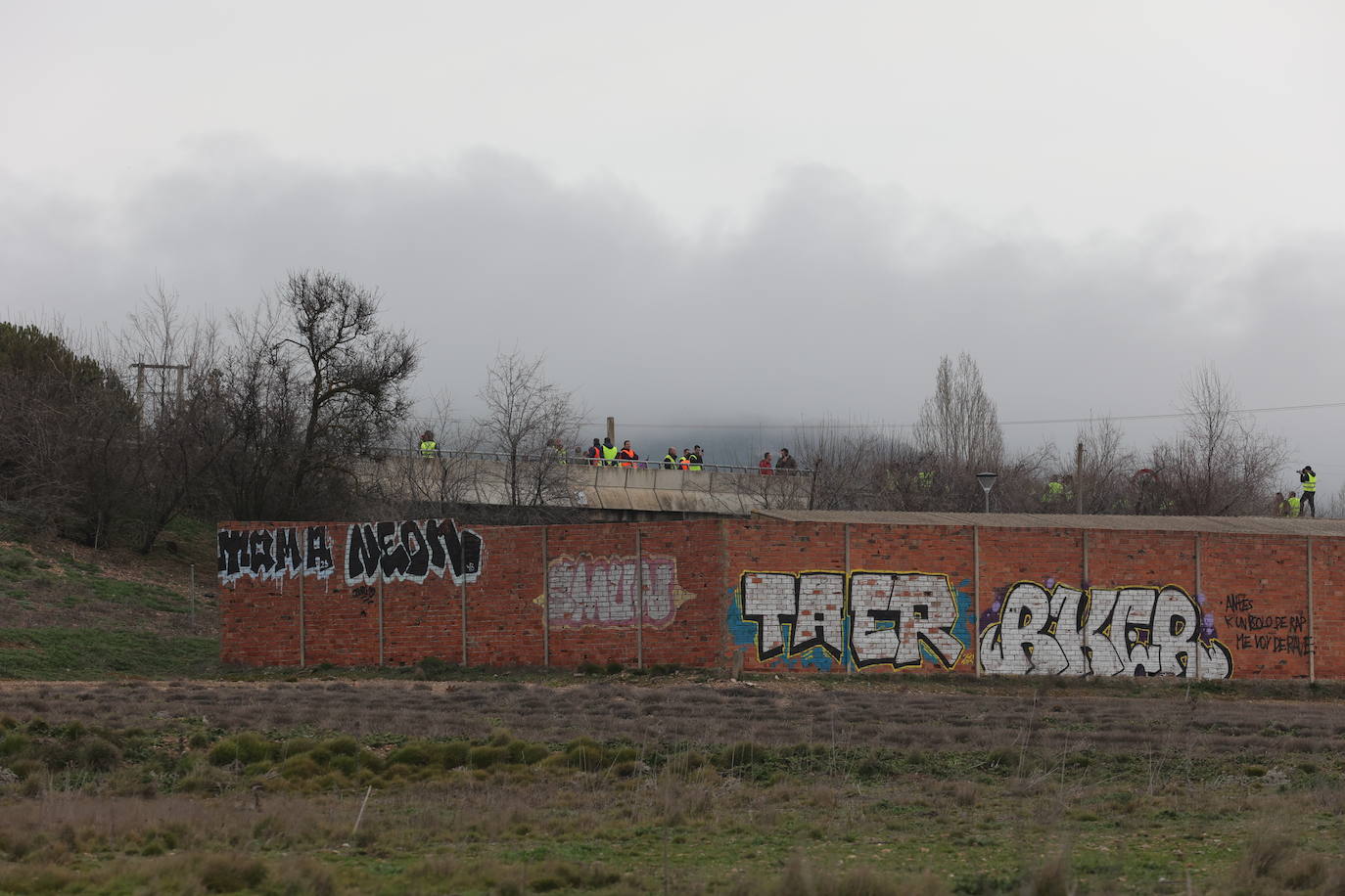 Primeras imágenes de la tractorada en Palencia