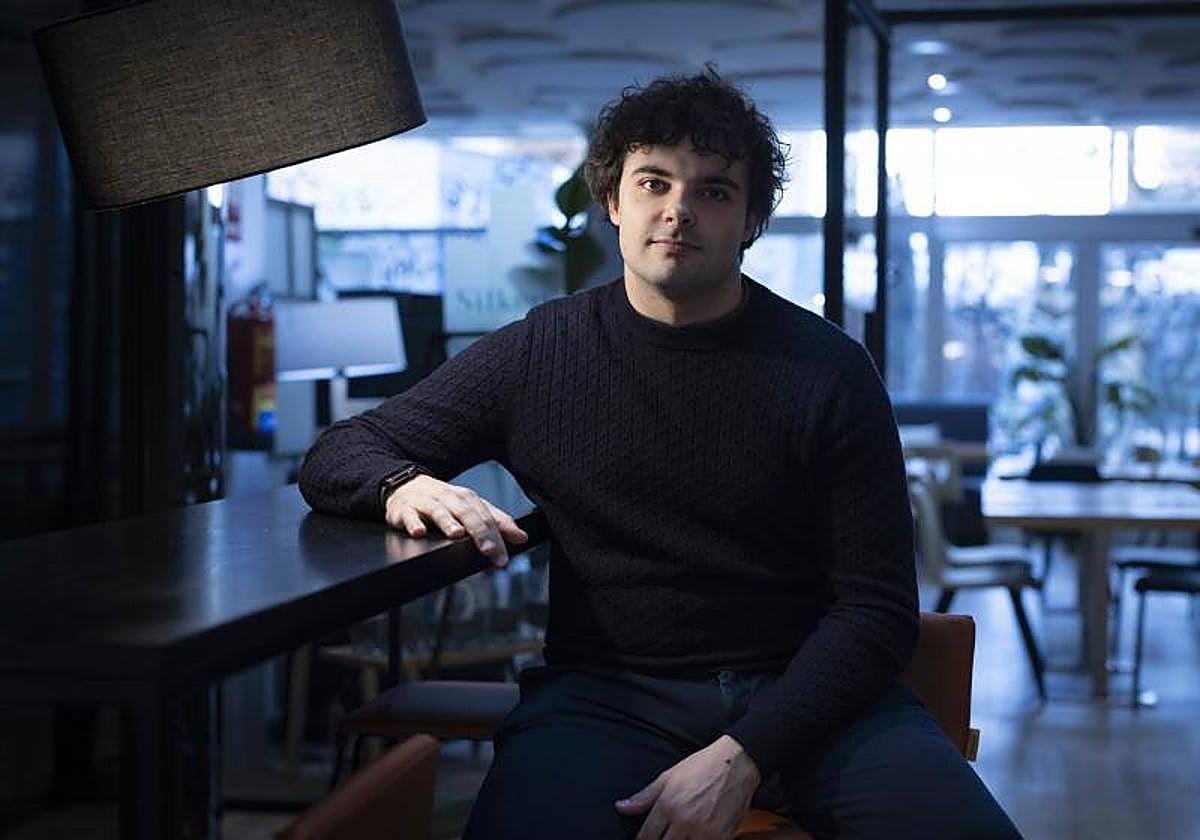 El pianista asturiano Martín García García, en Valladolid.