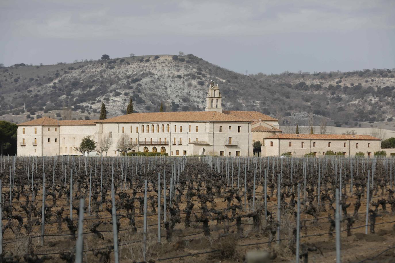 Exterior del hotel, ubicado en Sardón de Duero.