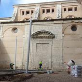 Una plaza en forma de claustro recupera una vista inédita del Monasterio de las Huelgas