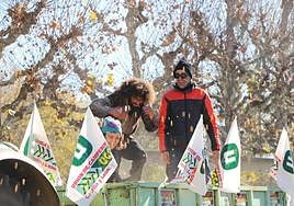 Imagen de archivo de una protesta en el campo.