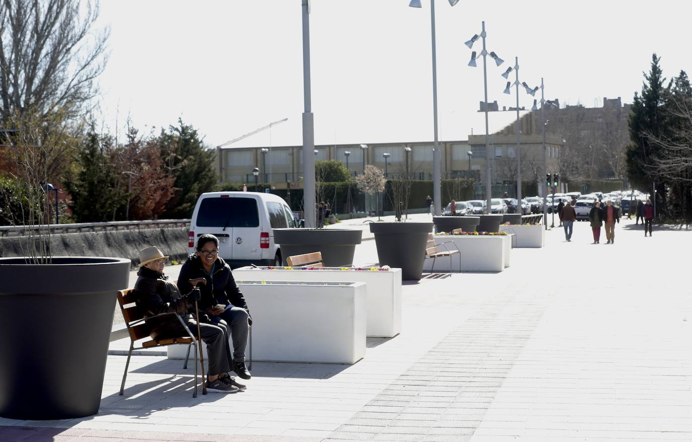 Las imágenes de la reforma realizada en el puente de Santa Teresa