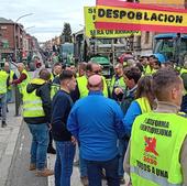 Reabre la travesía de San Rafael tras ocho horas cortada por la tractorada