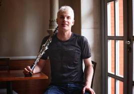 Martin Fröst, con su clarinete francés, en Valladolid.