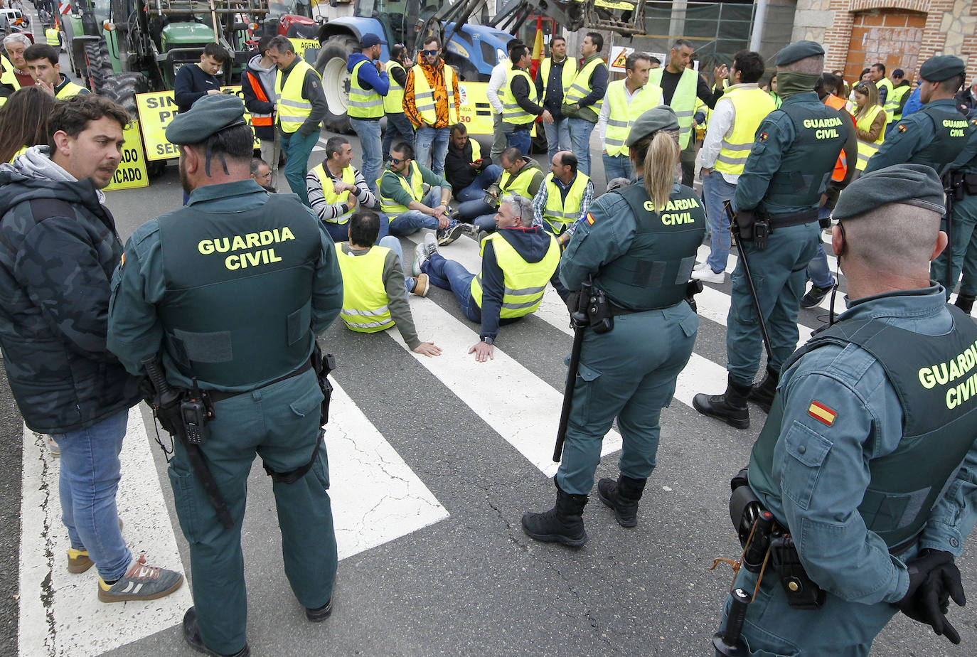 El corte de la travesía de San Rafael, en imágenes