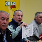 Asaja, UPA y COAG movilizarán a 5.000 agricultores de la región este lunes en Madrid