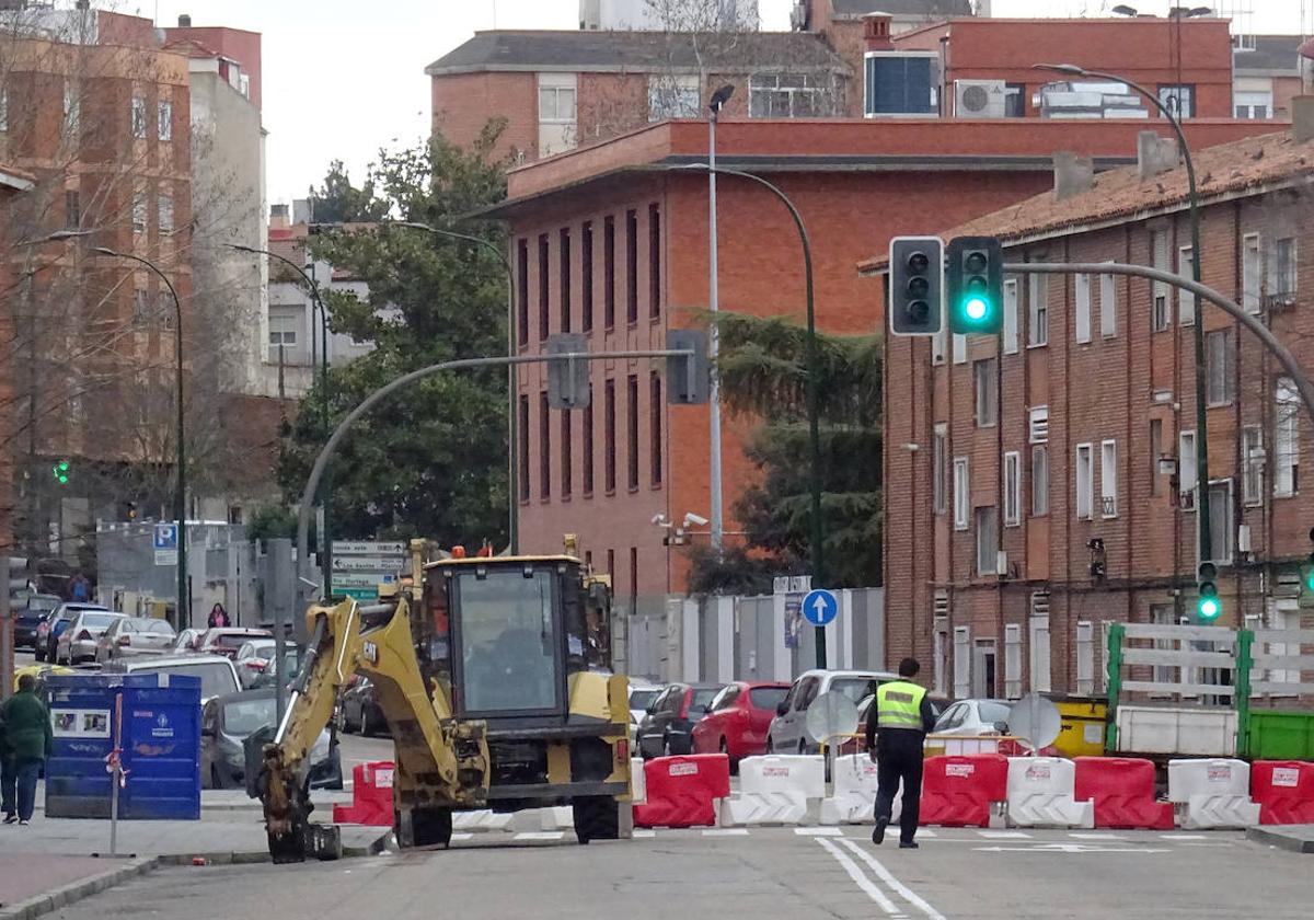 Las obras del túnel de Vadillos y el atasco, en imágenes