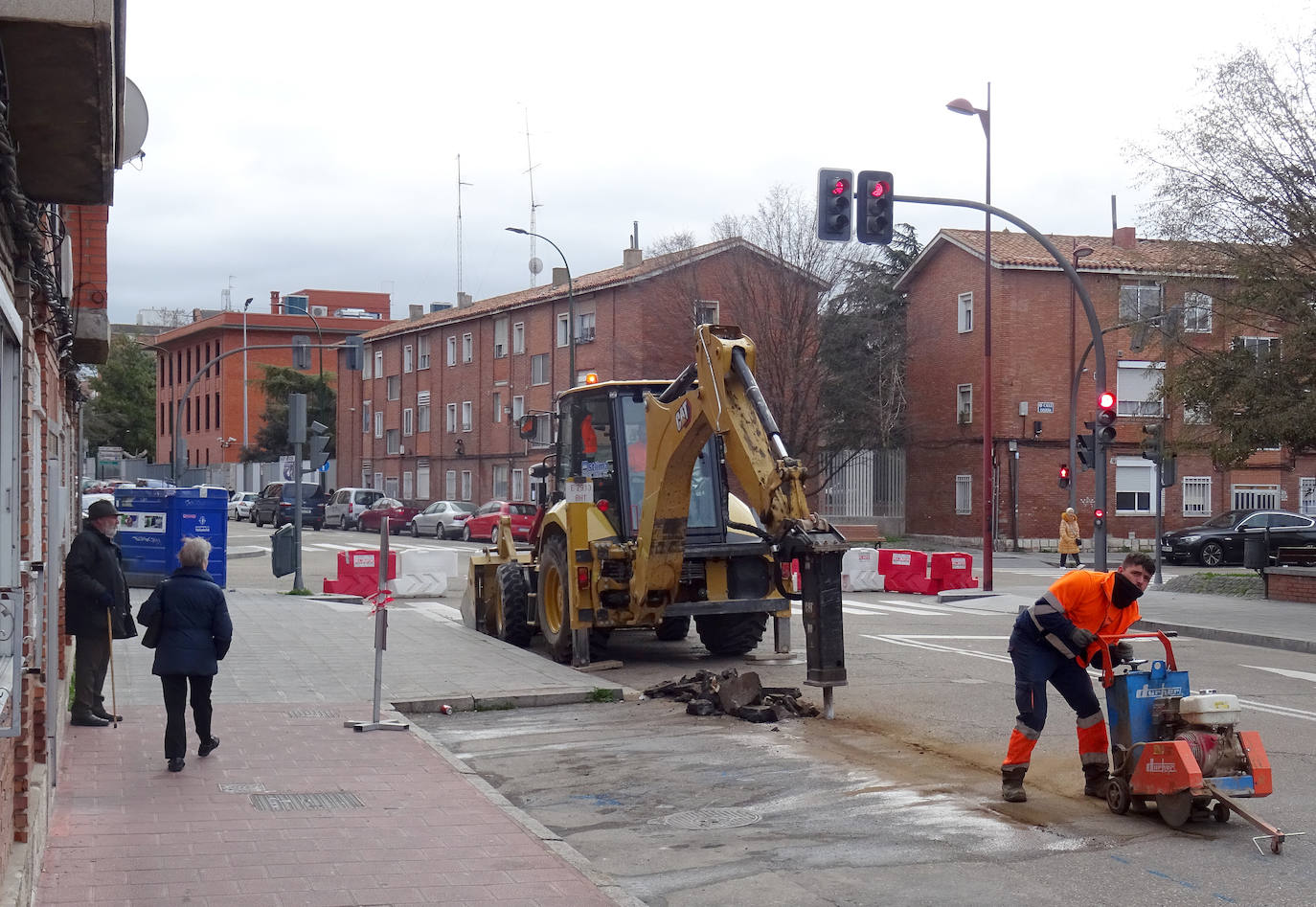 Inicio de los trabajos en el entorno del túnel de Vadillos.