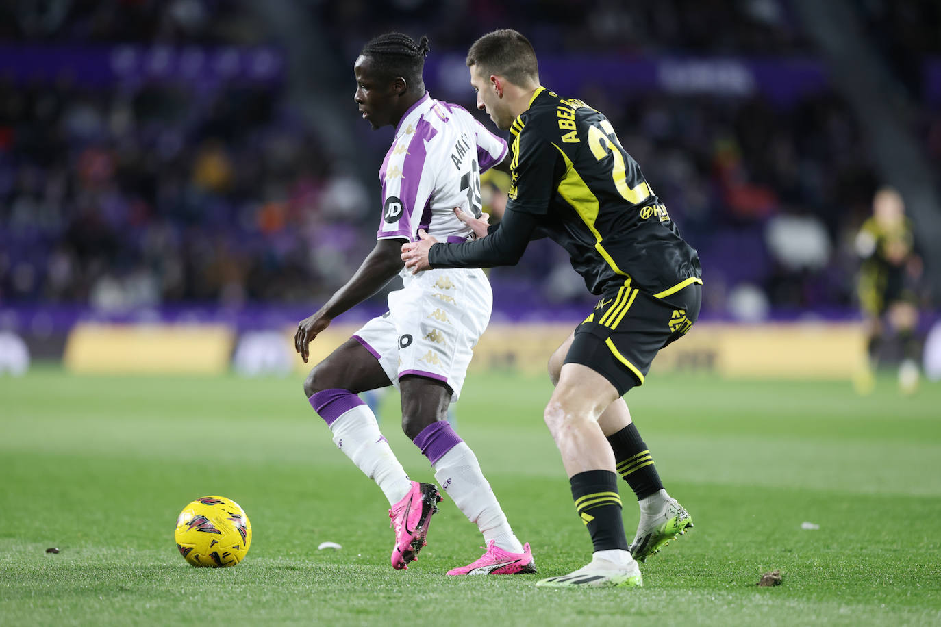 Las imágenes del partido entre el Real Valladolid y el Real Oviedo