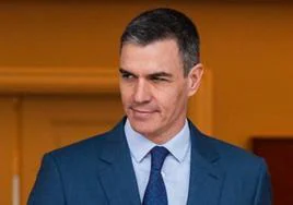 Pedro Sánchez, presidente del Gobierno.