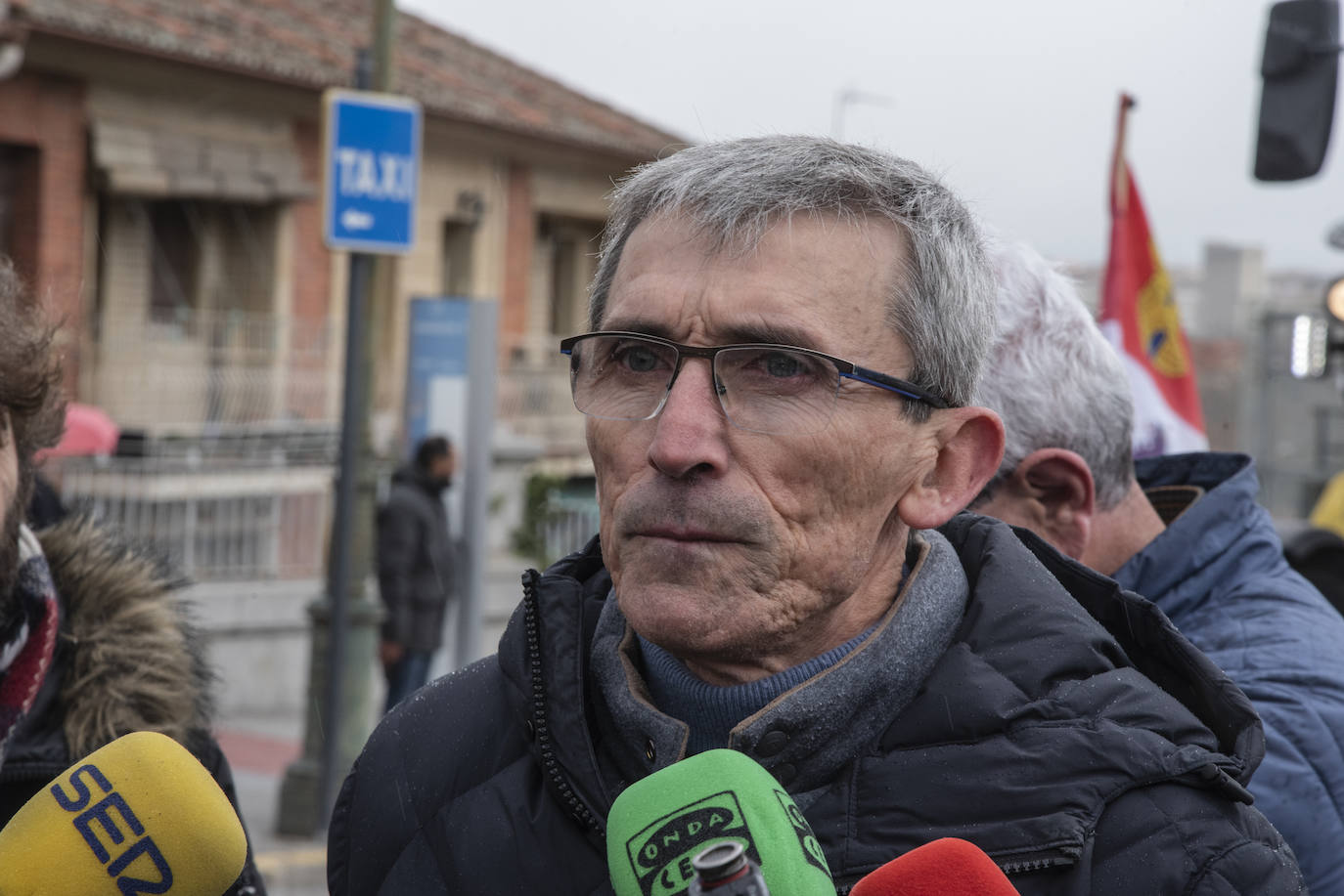 Manifestación de agricultores y ganaderos en Segovia