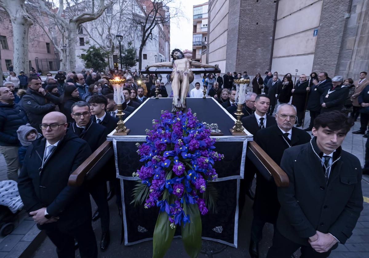 La Cofradía de la Sagrada Pasión de Cristo celebró este sábado su tradicional procesión cuaresmal.