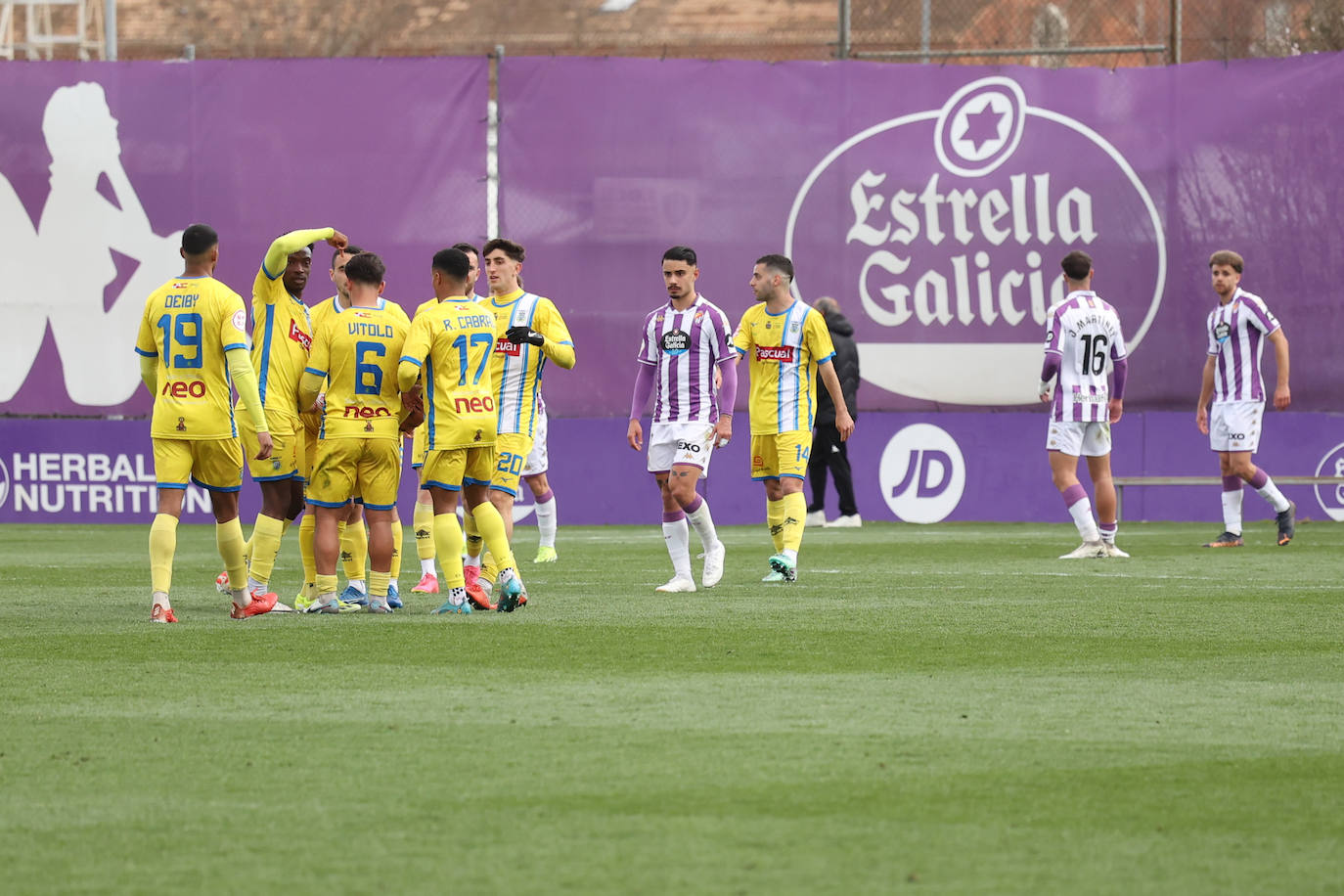 El partido entre el Promesas y la Arandina, en imágenes