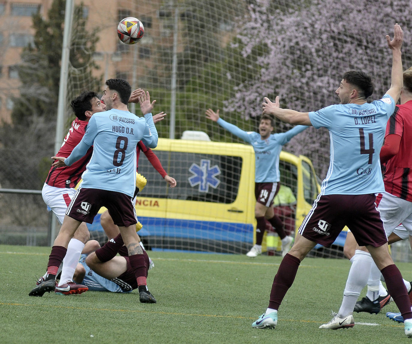 El empate entre Adarve y Segoviana, en imágenes