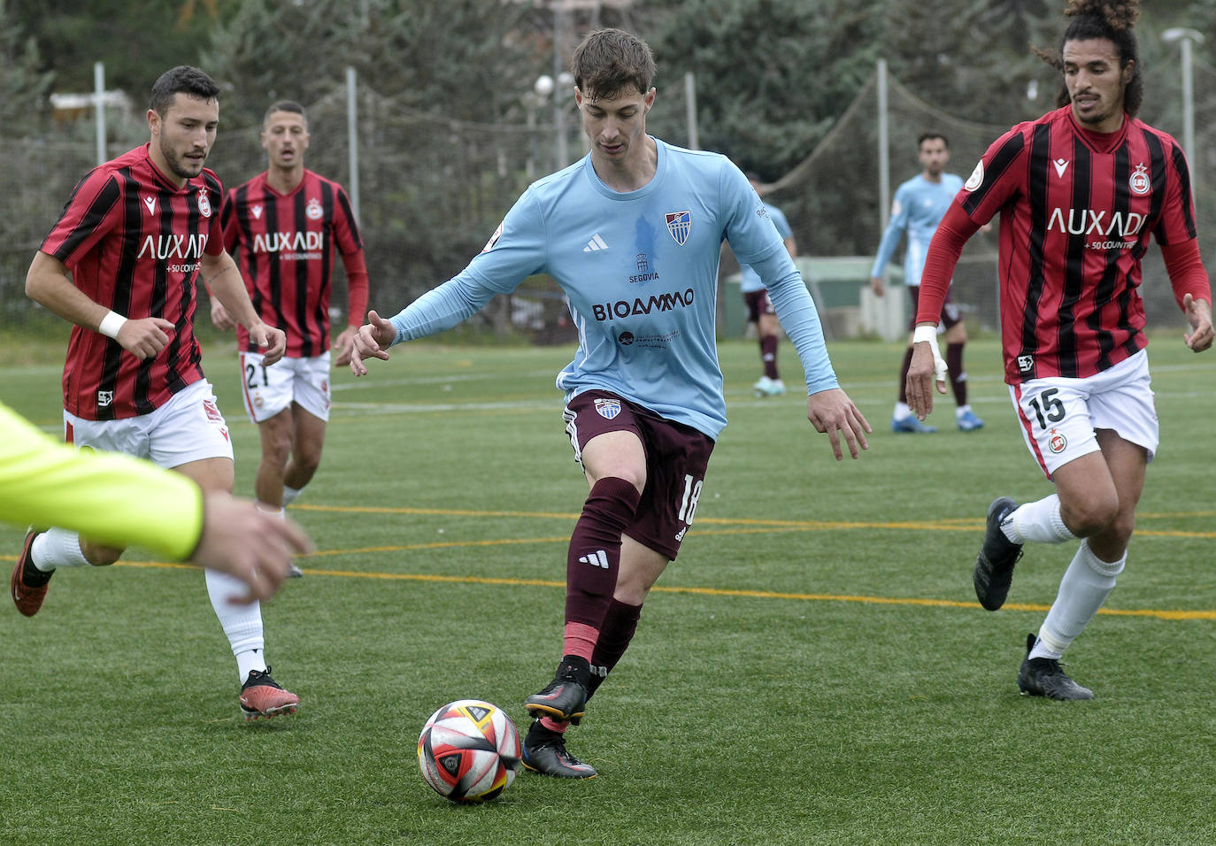 El empate entre Adarve y Segoviana, en imágenes