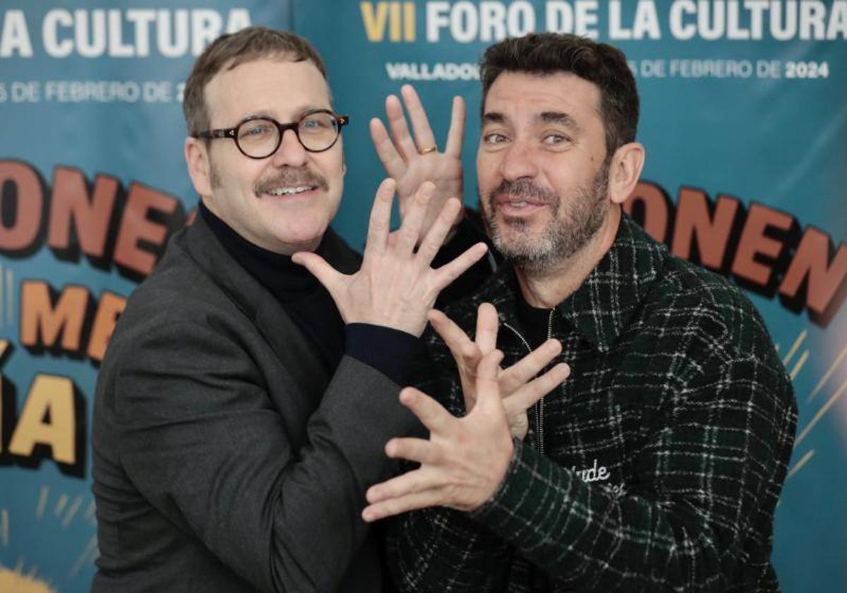 Joaquín Reyes y Arturo Valls, en el Foro de la Cultura.