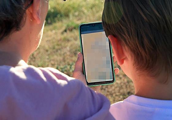 Imagen de archivo sobre acoso escolar.