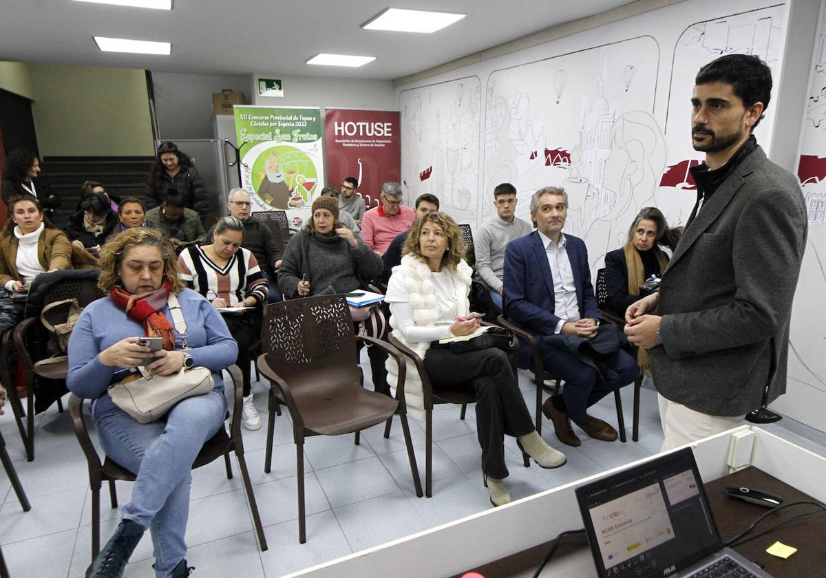 Un momento de la jornada celebrada ayer.