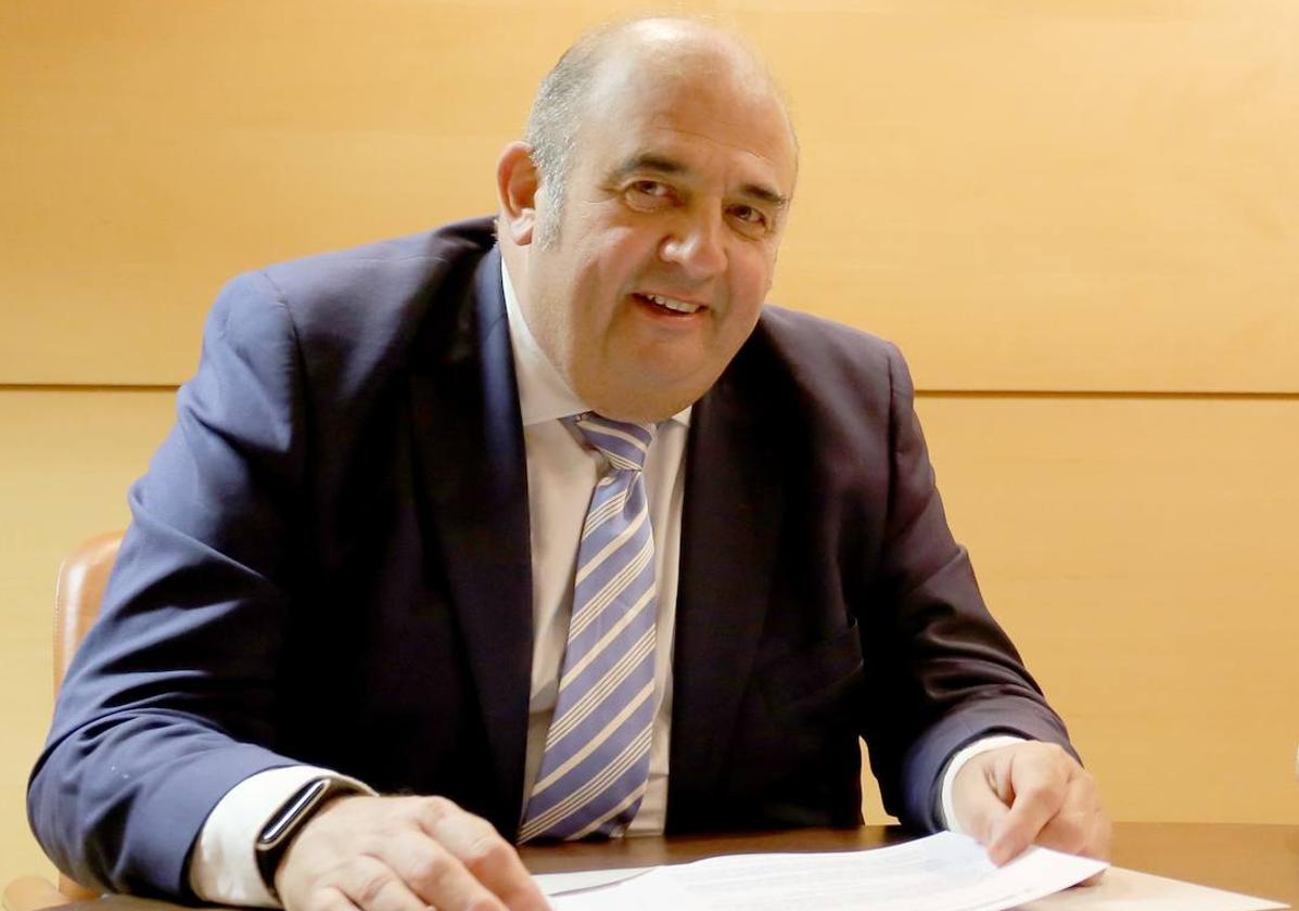 Iñaki Bengoetxea, presidente del Colegio de Ingenieros Industriales de Valladolid.