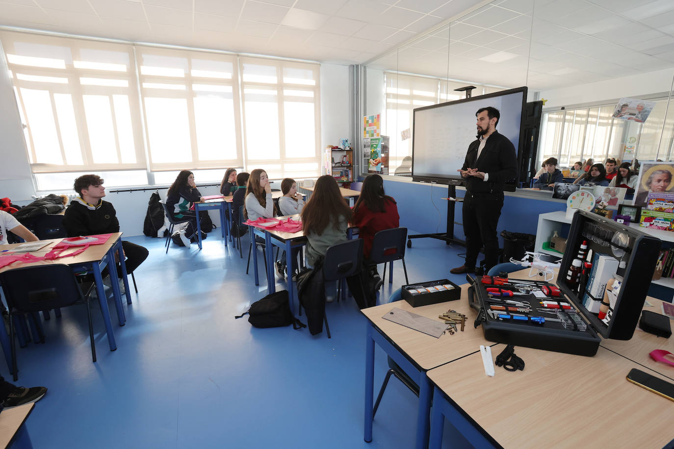 Talleres para decidir qué quieren ser los estudiantes en el futuro