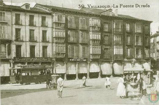 La Fuente Dorada durante los años 20.