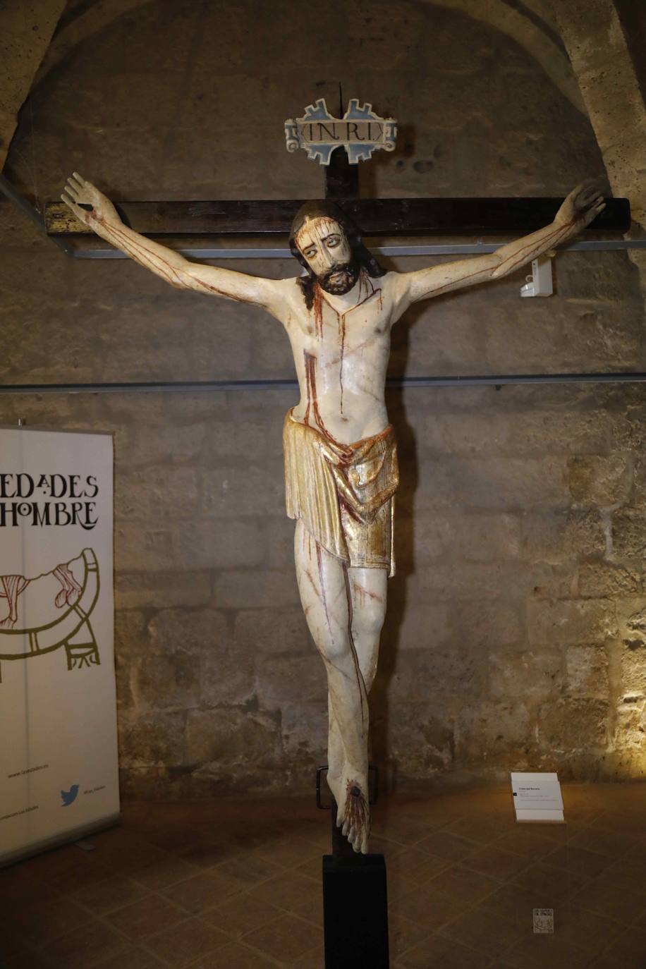 Cristo del Socorro parroquia de San Miguel Arcángel, de Villalbarba anónimo de los siglos XIV y XV