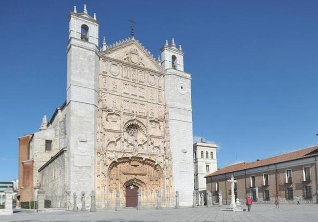 Iglesia de San Pablo, en Valladolid, lugar en el que se ubica el sepulcro de Beatriz Bernal.