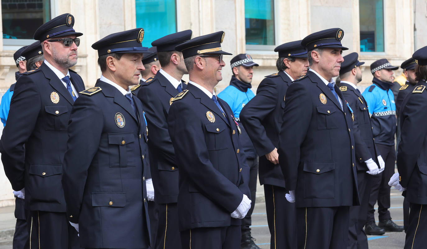 La Policía Local de Palencia celebra su fiesta