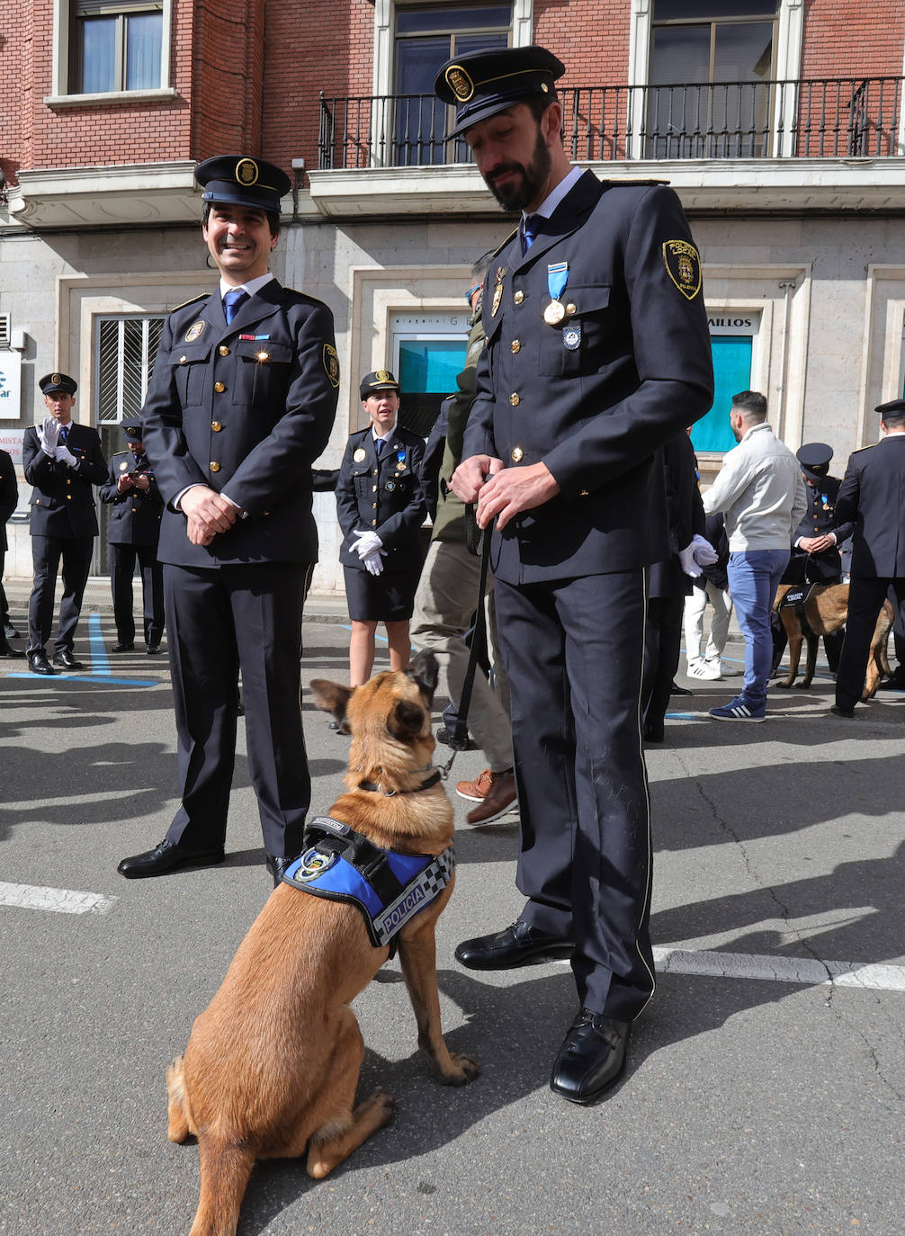 La Policía Local de Palencia celebra su fiesta