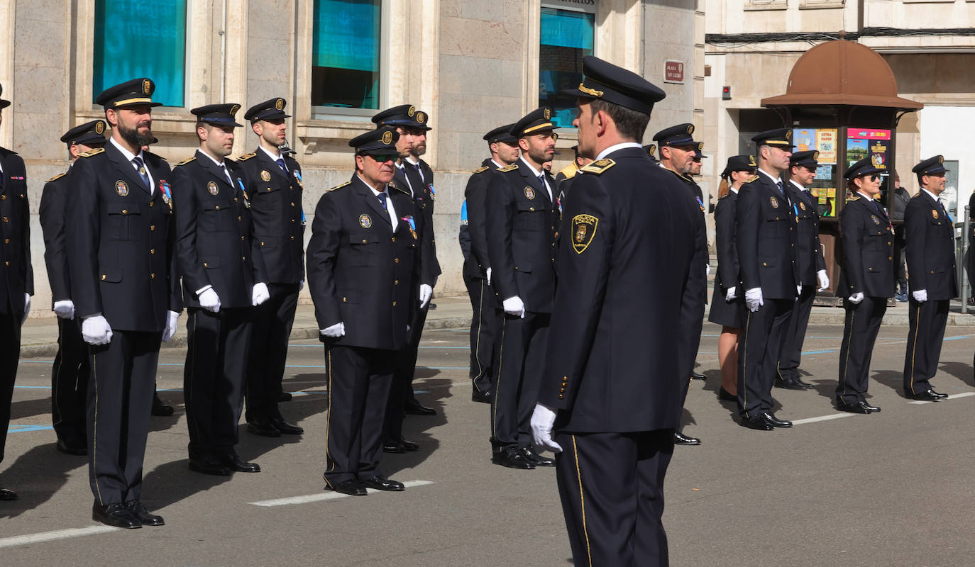 La Policía Local de Palencia celebra su fiesta