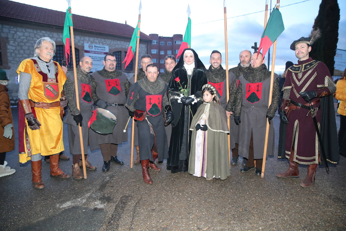 Las calles de Tordesillas rinden pleitesía a la reina Juana de Castilla