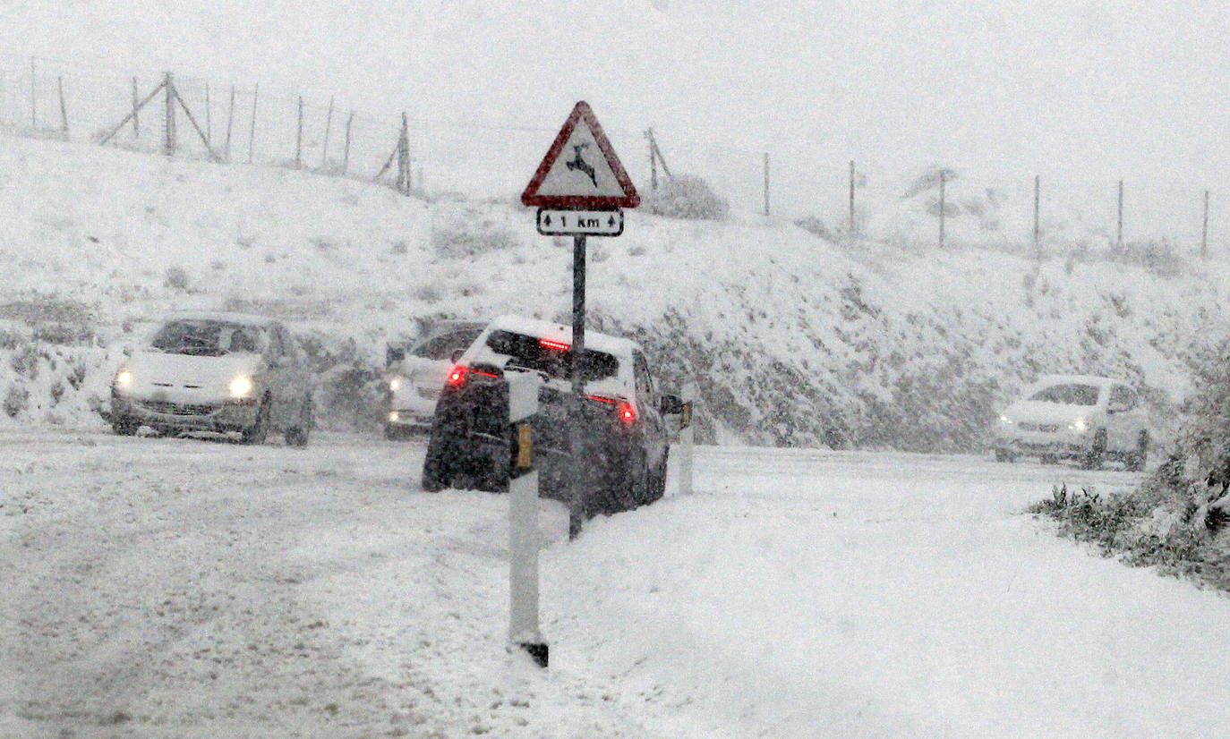 Fotografías de la nevada en Segovia capital