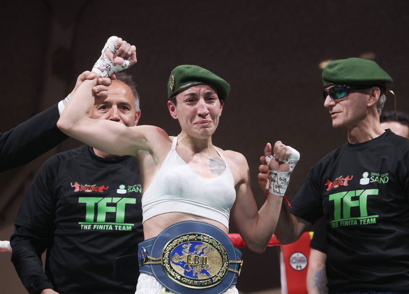 Las imágenes del combate de Isa Rivero en la Cúpula del Milenio