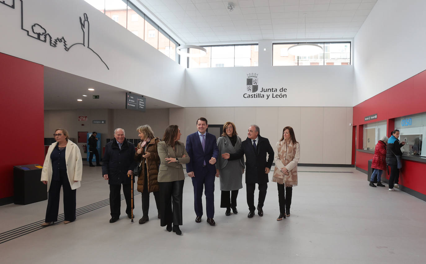 Mañueco inaugura la nueva estación de autobuses de Palencia