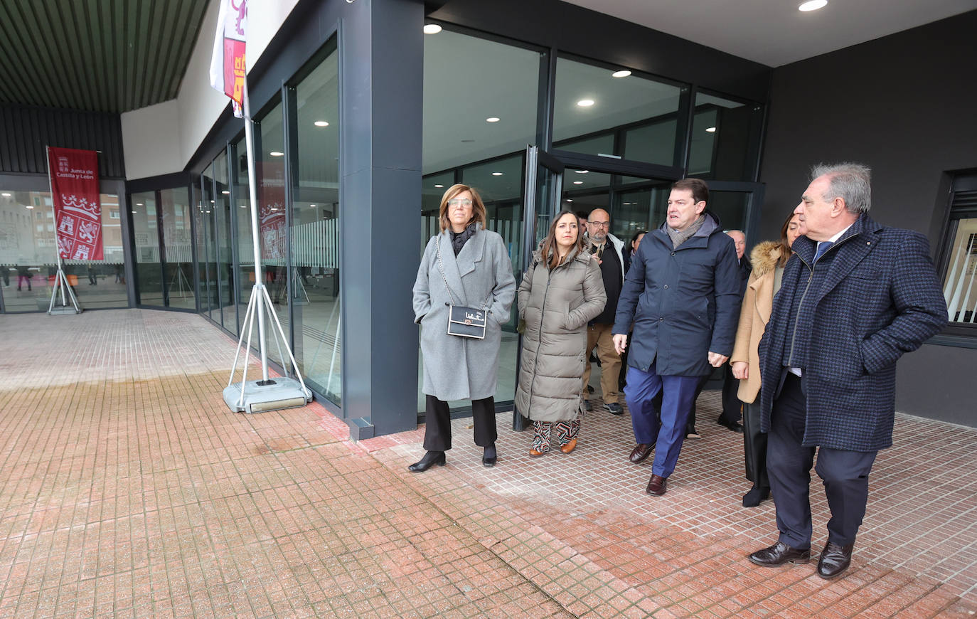 Mañueco inaugura la nueva estación de autobuses de Palencia