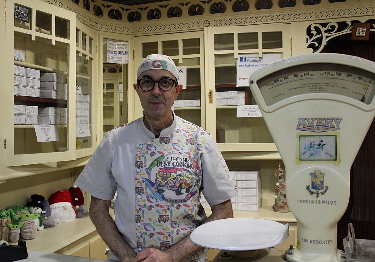 Juan José Guijarro, gerente de la Confitería Guijarro de Tudela de Duero