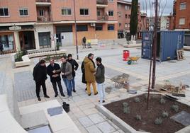 Visita del delegado territorial de la Junta a Cuéllar.