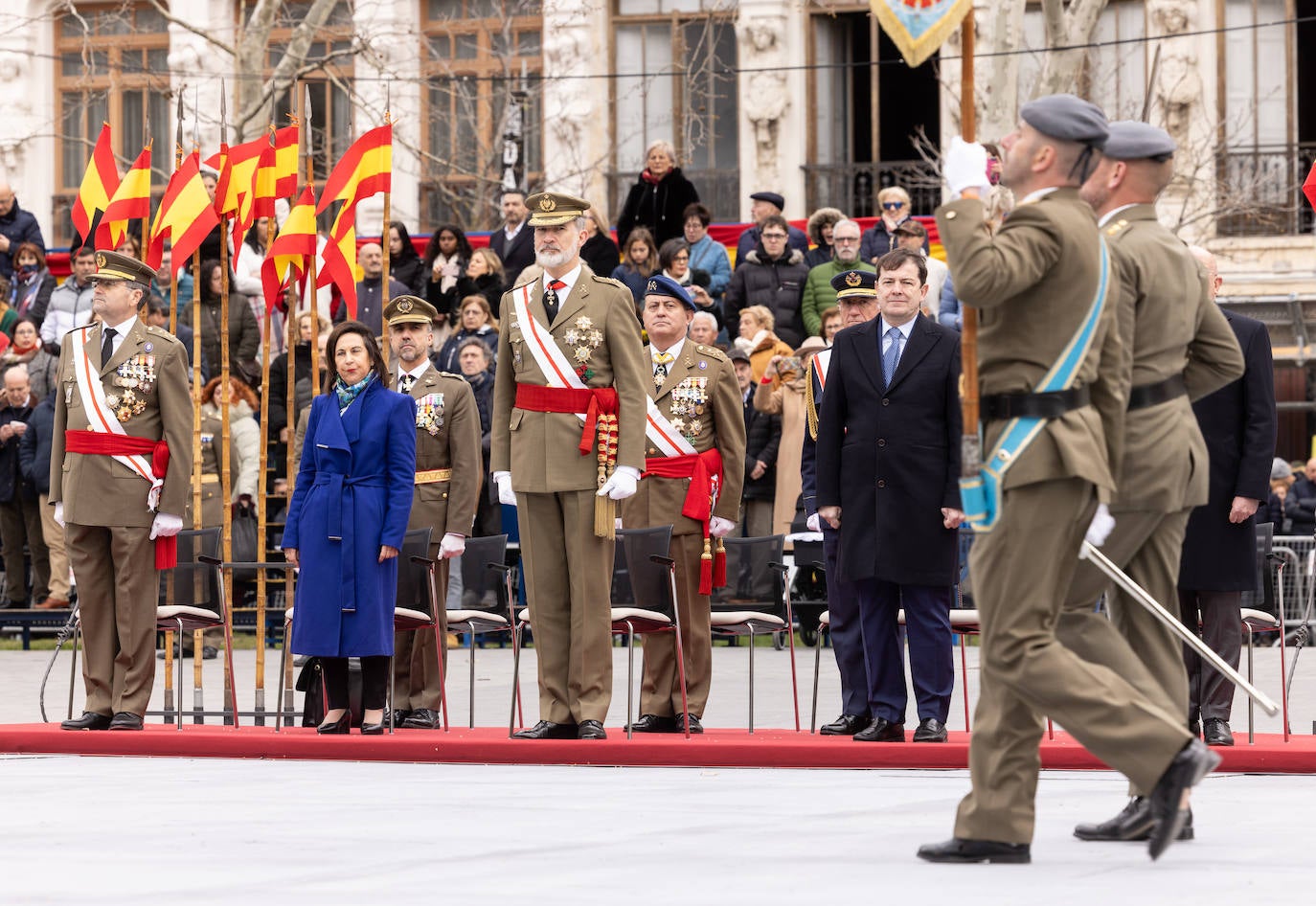 Felipe VI preside la celebración del 375º aniversario del Regimiento de Caballería Farnesio nº12