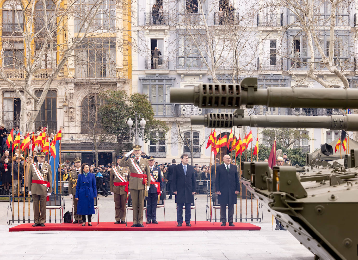 Felipe VI preside la celebración del 375º aniversario del Regimiento de Caballería Farnesio nº12