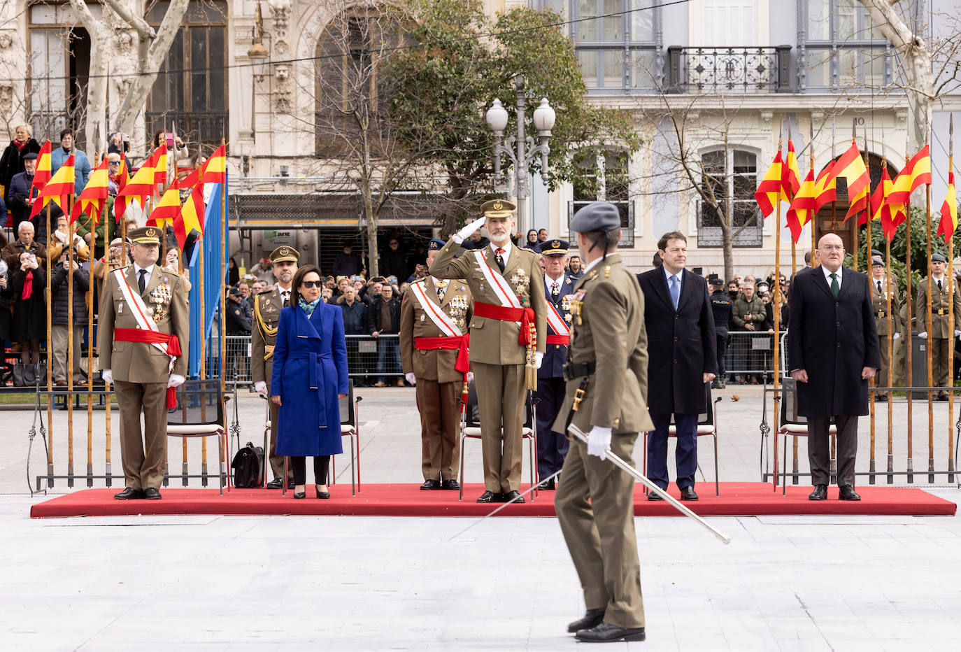 Felipe VI preside la celebración del 375º aniversario del Regimiento de Caballería Farnesio nº12