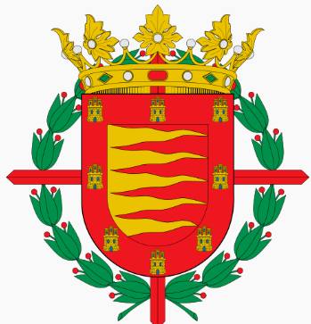 Escudo oficial de Valladolid.