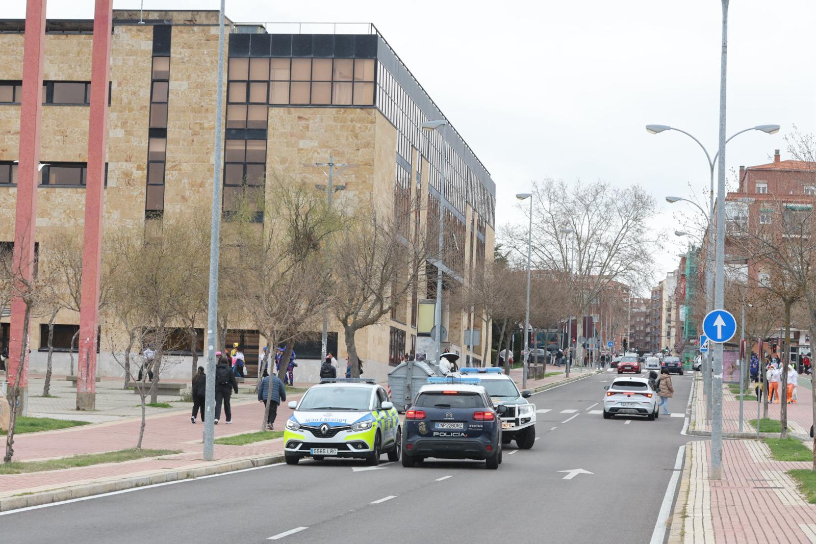 Despliegue policial en Salamanca tras fugarse un preso